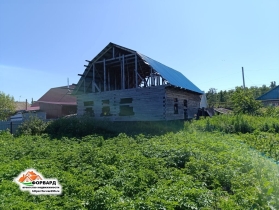 Продаётся дом незавершённого строительства по ул. 2-я Кооперативная.